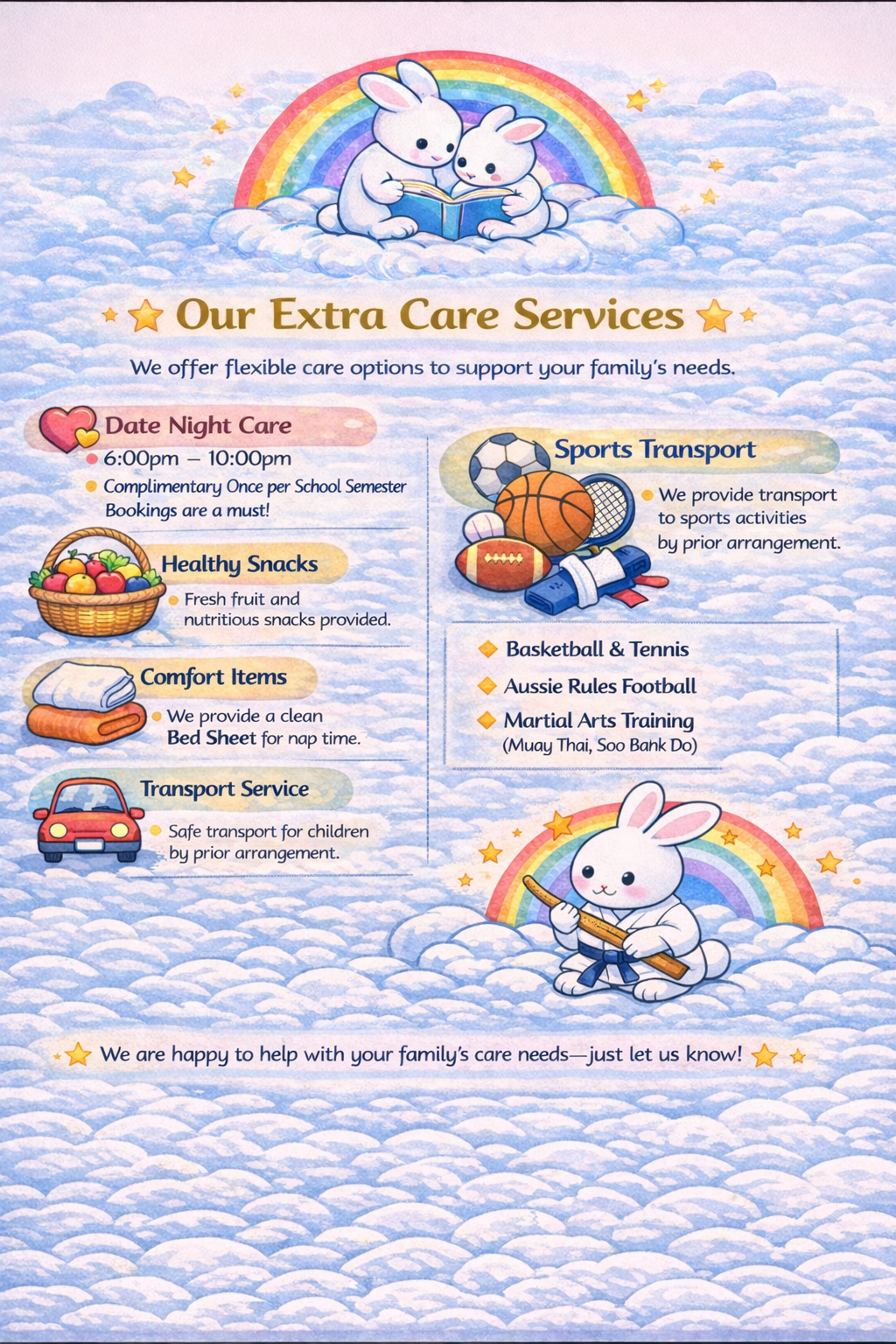 Flying Start Extra Care Services